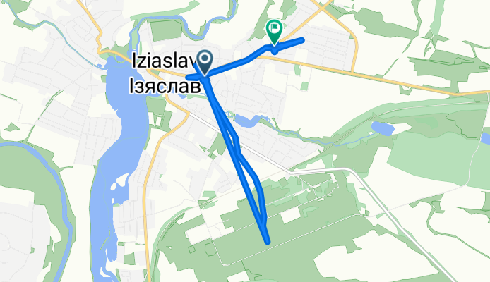 вулиця Незалежності to вулиця Онищука