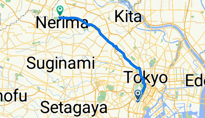 虎ノ門1丁目, 港区へ赤塚新町3丁目, 板橋区