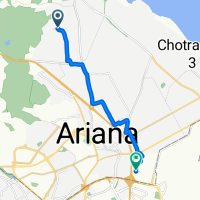 Route to Aero Building