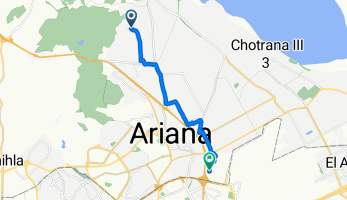 Route to Aero Building