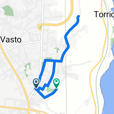 Corso Giuseppe Mazzini, Vasto a Via Santa Lucia, Vasto