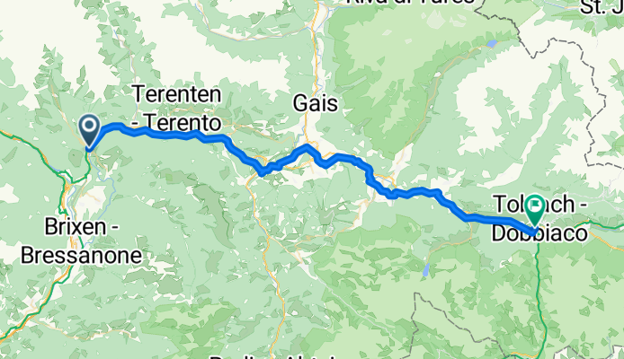 From Mühlbach to Toblach