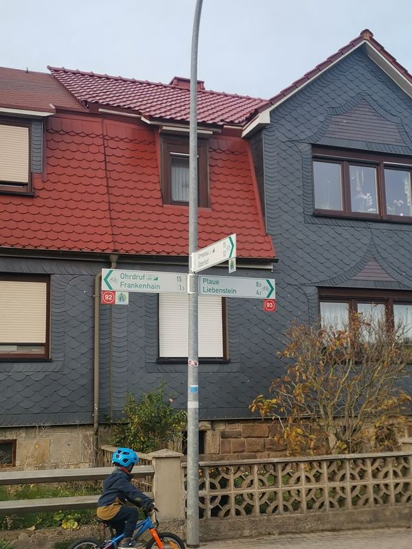 Friedrichroda nach Elgersburg