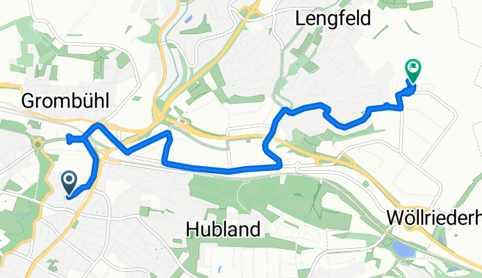 St-Benedikt-Straße, Würzburg nach Friedrich-Bergius-Ring, Würzburg