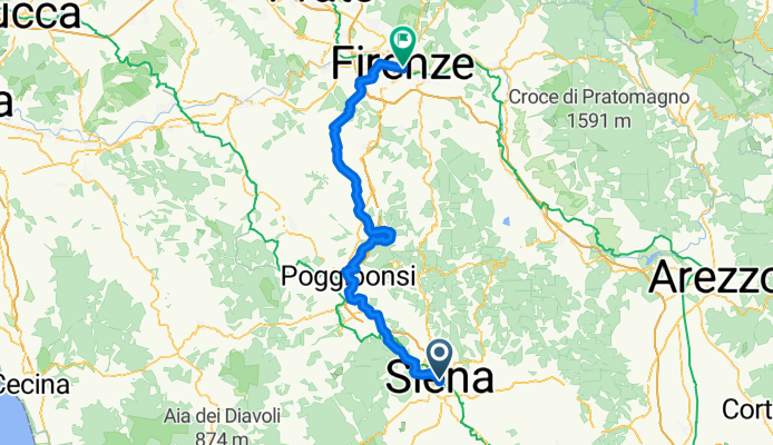 Von Siena bis Florenz