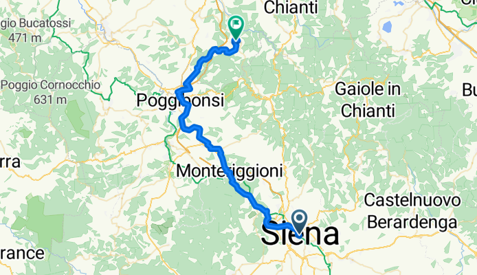 Siena - Tavarnelle Val di Pesa