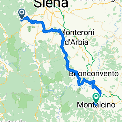 Von Sovicille bis Montalcino