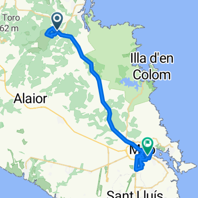 De Me-7 a Avinguda de Fort de l'Eau