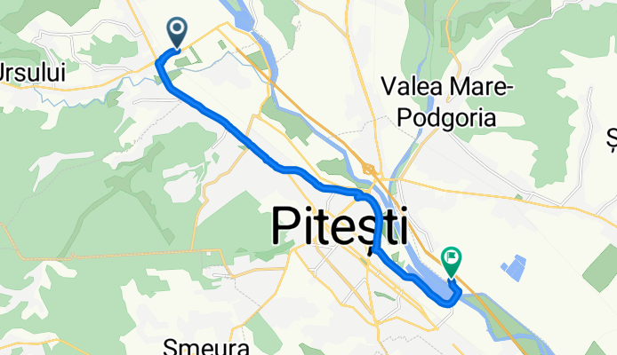 Strada Serelor, Bascov to Autostrada București-Pitești, Ștefănești