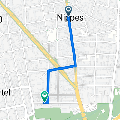 Neusser Straße, Köln nach Siebachstraße, Köln