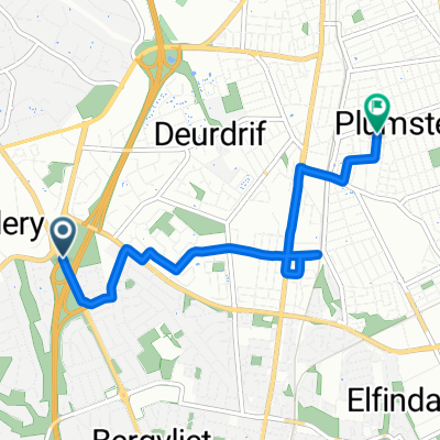 Ladies Mile Road, Constantia to Lidford Road, Cape Town