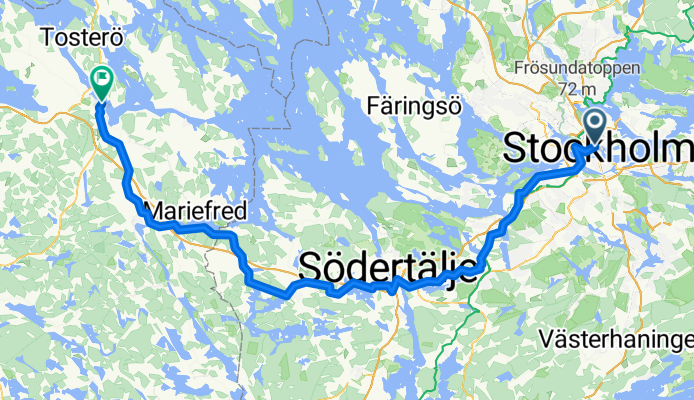 From Stockholm Metropolitan Area to Strängnäs
