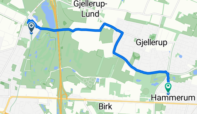 Herregårdsparken, Herning to Landbrugsskolestien, Herning