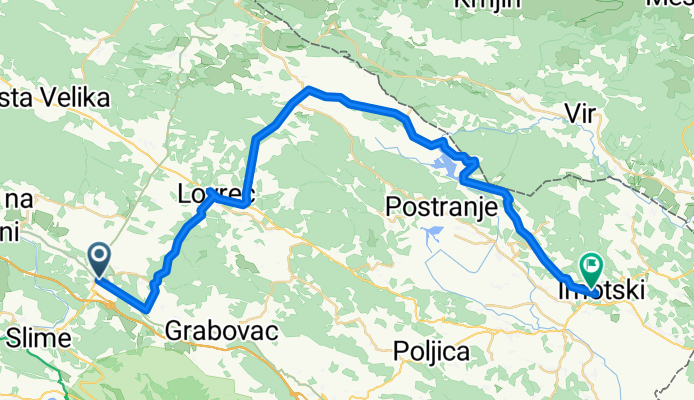 Dr. Franje Tuđmana nach Ulica Vladimira Nazora