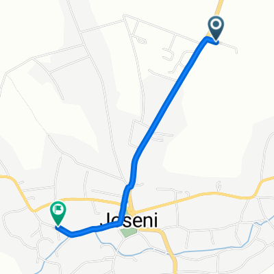 Joseni (Gyergyóújfalu) - Dr. Pálfy Géza utca, Joseni (Gyergyóújfalu)