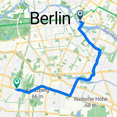 Rathausstraße to Yorckstr. (Großgörschenstr.)