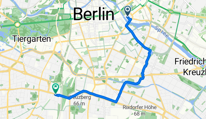 Rathausstraße to Yorckstr. (Großgörschenstr.)