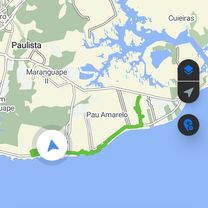 Photo 8 of the Bikemap route "AAAAAAAHHHHHHHHHHHDe Rua Pratápolis a Rua Luxemburgo"