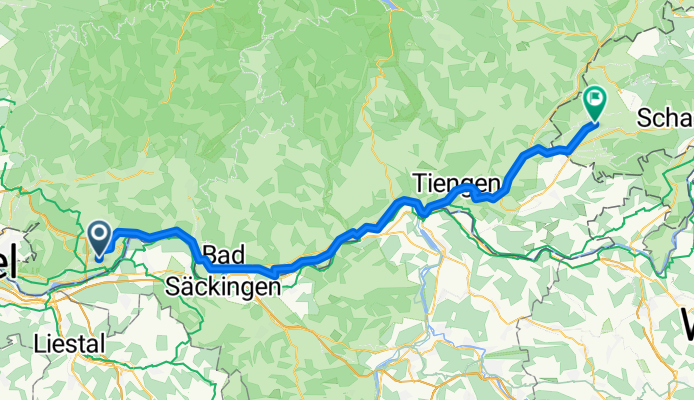 Rheinfelden - Hallau