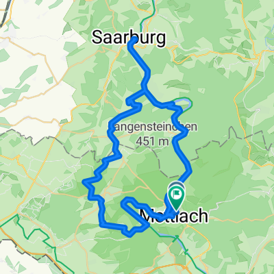 Route in Mettlach