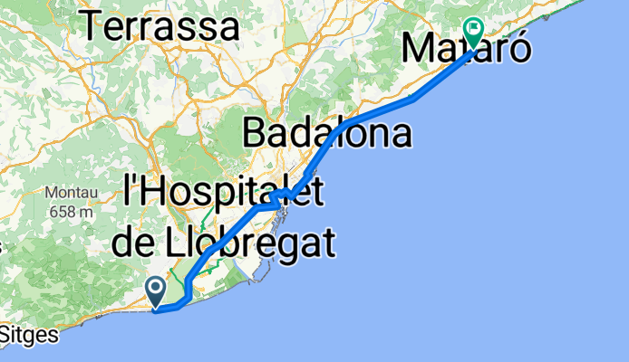Castelldefels - Mataró