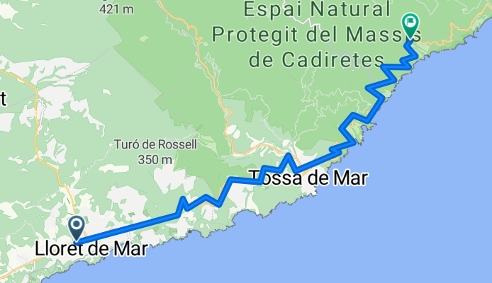 Lloret de Mar - Sant Feliu de Guíxols