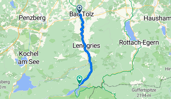 Bad Tölz - B307, Lenggries