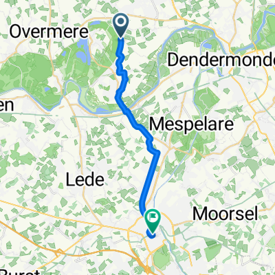 Ridderstraat, Berlare naar Sint Jorisstraat, Aalst