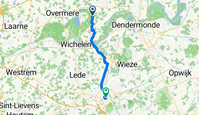 Ridderstraat, Berlare naar Sint Jorisstraat, Aalst