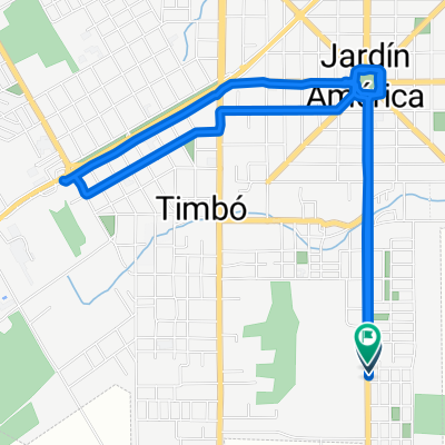 De Avenida Nahuel Huapi a Avenida Nahuel Huapi