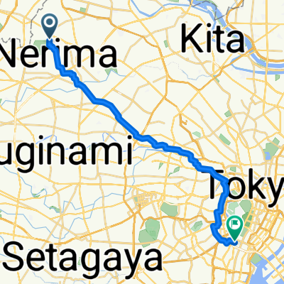 板橋区へ西新橋1丁目, 港区