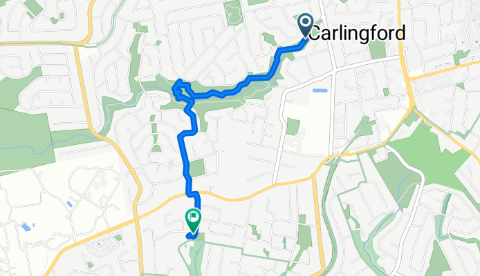 Lindisfarne Crescent to Gibbons Street