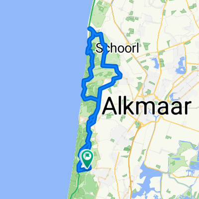 Route in Castricum