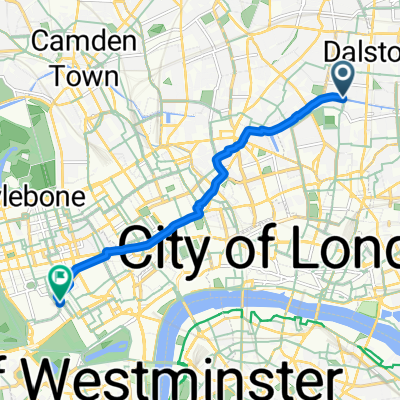 Belvedere Court, London to Curzon Street, London