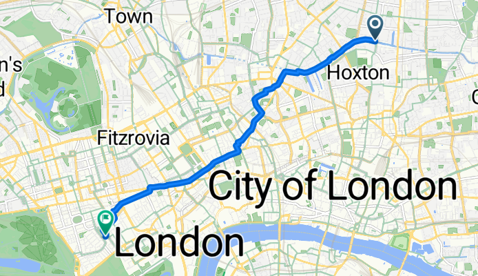 Belvedere Court, London to Curzon Street, London