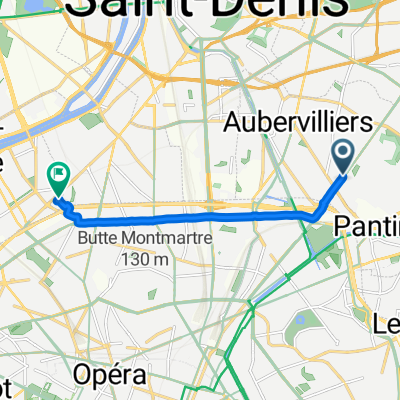 De Rue Gabrielle Josserand à Rue Floréal