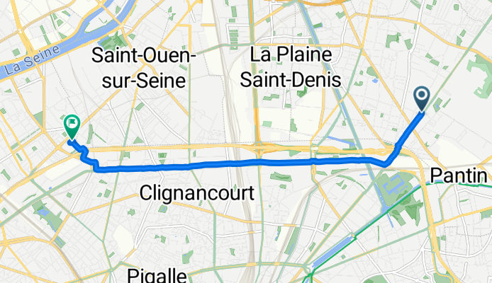 De Rue Gabrielle Josserand à Rue Floréal