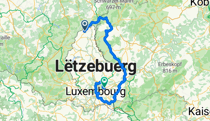 Rue Staedtgen to Rue Wiltheim