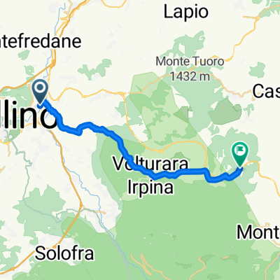 40.924, 14.825 to 40.884, 14.993