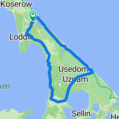 Cölpinstraße, Loddin nach Cölpinstraße, Loddin