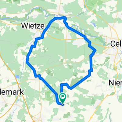 52 km Gravel nach Norden