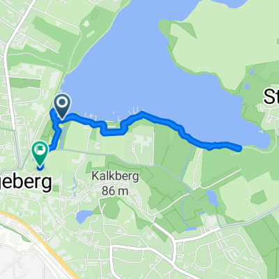 Helipad Segeberger Kliniken nach Kirchstraße