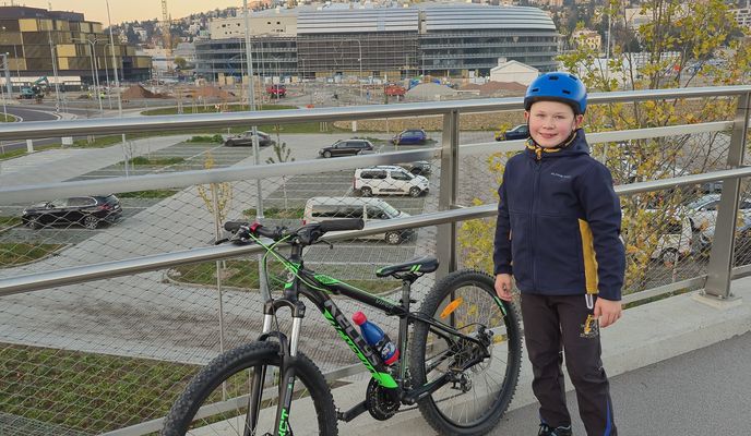 Photo 2 of the Bikemap route "S páťou poprvé na novém kole"