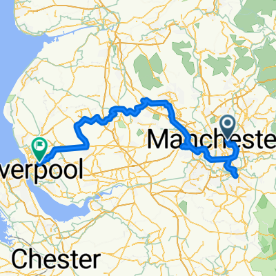 From Manchester to Liverpool