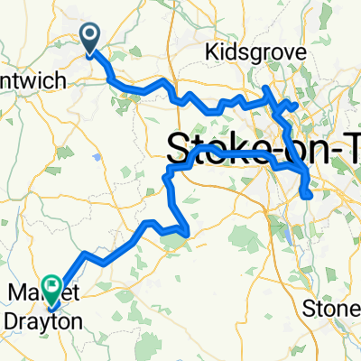 From Crewe to Market Drayton