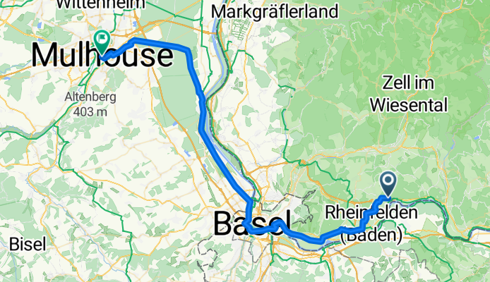 Rheinfelden - Ottmarsheim