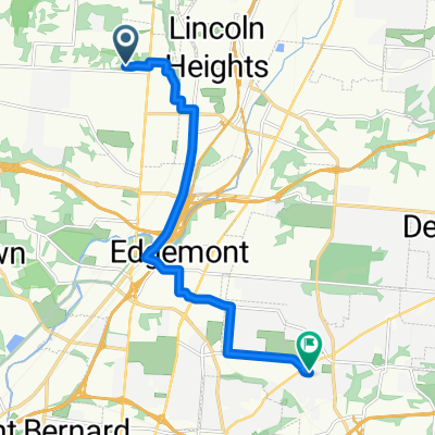 Beechwood Dr, Wyoming to Marmion Ln, Cincinnati