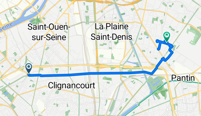 De Rue Émile Borel à Rue de Presles