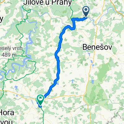 Poříčí nad Sázavou - Kosova Hora