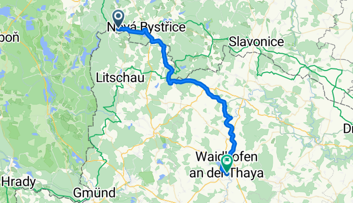 Nová Bystřice - Waidhofen an der Thaya